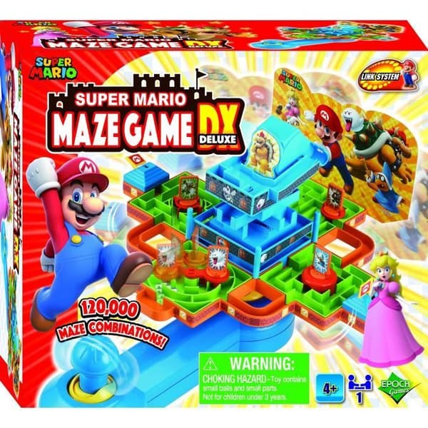 Brädspel - EPOCH - Super Mario Maze Game DX - 1 spelare eller fler - Barn - Mario
