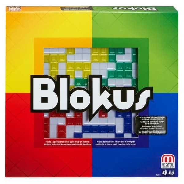 Mattel Games - Blokus - Brädspel - 7 år och äldre BJV44