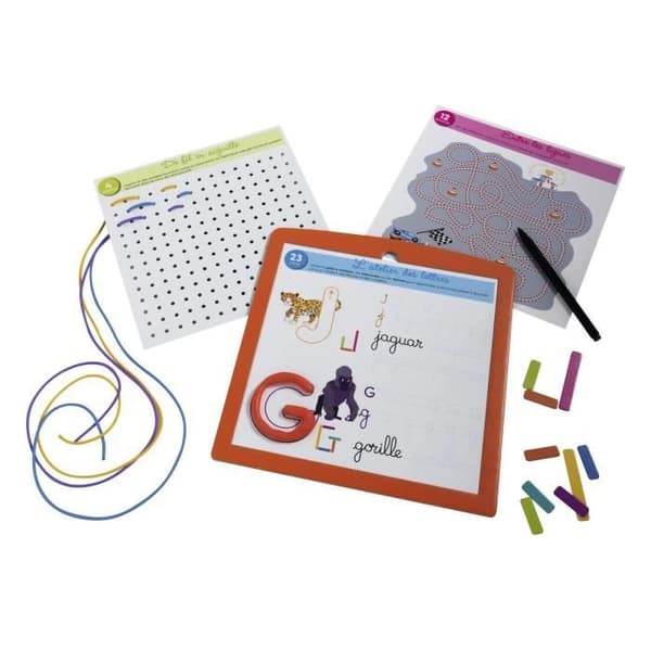 My Writing Workshop - Komplett utbildningsuppsättning - Lära sig skriva - 50 aktiviteter - Ravensburger - Från 4 år