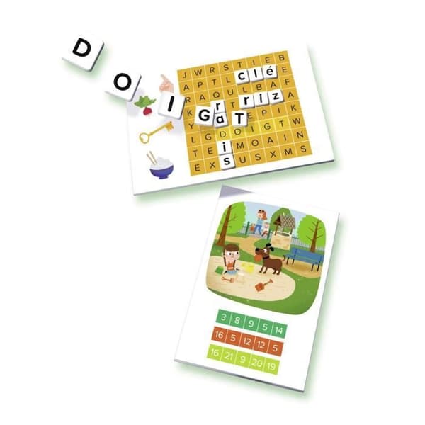 Ordspel - Pedagogiskt spel - Introduktion till läsning - Ravensburger - Från 5 år