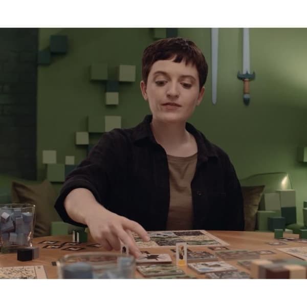 Minecraft Builders & Biomes, Brädspel, Från flerspråkig video (franska ingår), Ravensburger, 26132
