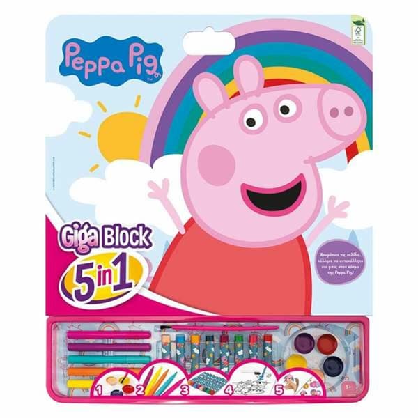Tegningssæt Peppa Pig