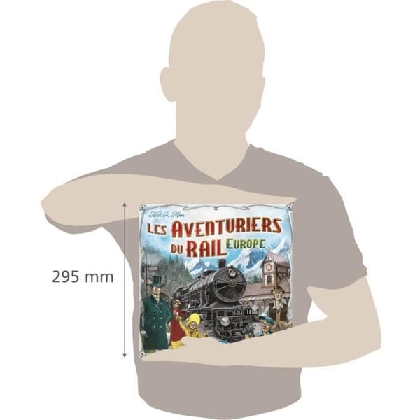 Days of Wonder | Rail Adventurers: Europe | Unbox nu | Brädspel | Från 8 år | Kompatibel med Alexa