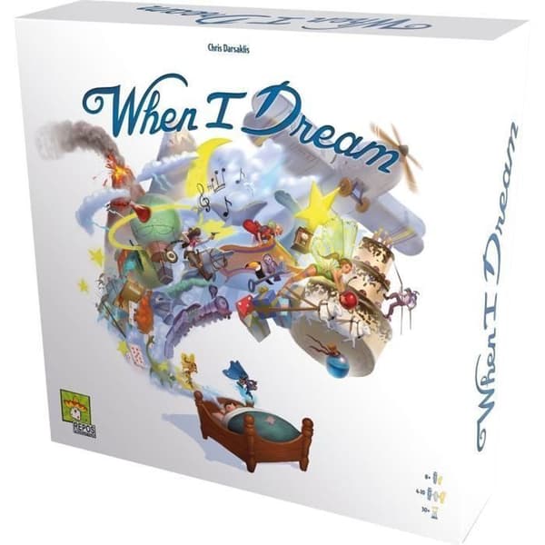 When I Dream-brädspel - ASMODEE - 8 år och uppåt - 4 spelare eller fler - 30 min