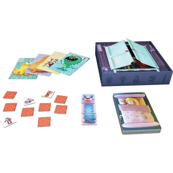 Monsterjakt - Samarbets- och minnesbrädspel - Maskerad skorpion - ASMODEE