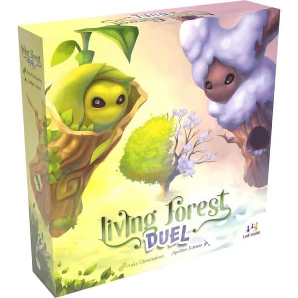 Blackrock Games Living Forest Duel - Brädspel för 2 Spelare - Strategispel - Reflektion och Taktik - Snabb Spelrunda av