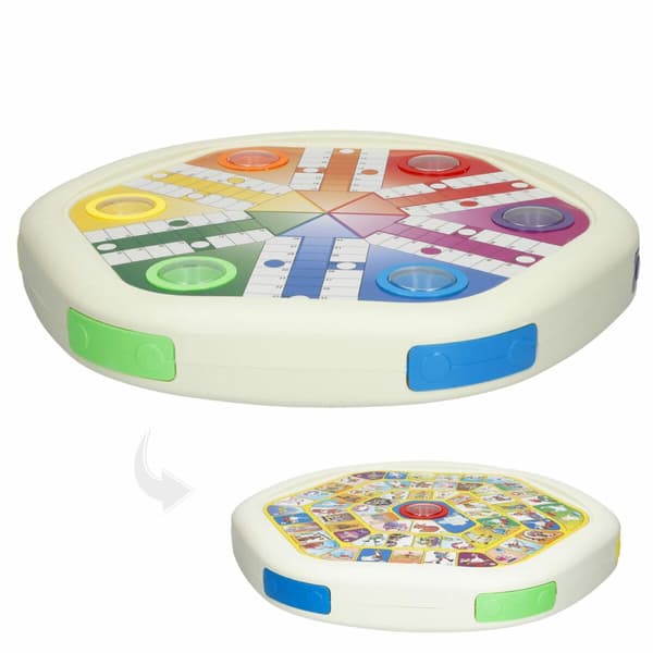 Automatisk Ludo og Slanger og Stiger Colorbaby (6 enheter)
