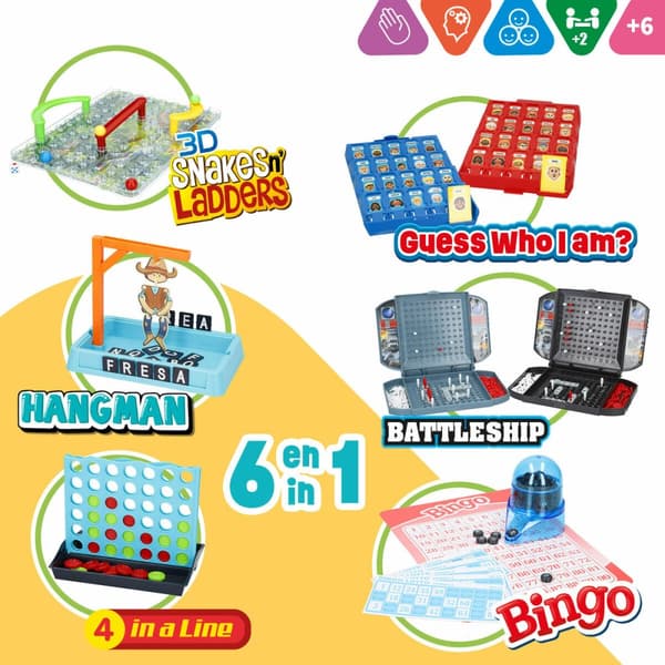 Sällskapsspel CB Games (4 antal)