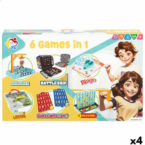 Sällskapsspel Colorbaby (4 antal)
