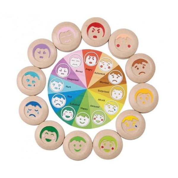 Sällskapsspel - PLAN TOYS - Uttrycks-lotto - Emotionell utveckling - 2 spelare eller fler - 24 månader och uppåt