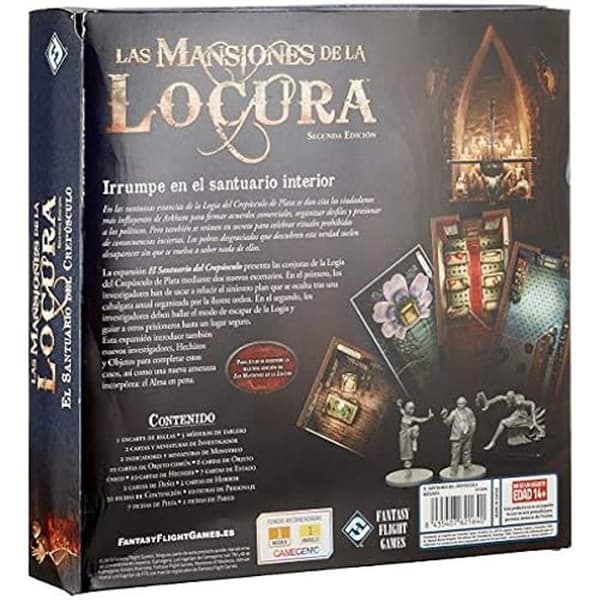 Brädspel - ASMODEE - El Santuario Del Crepusculo - 2 spelare eller fler - Från 14 år - Blandat