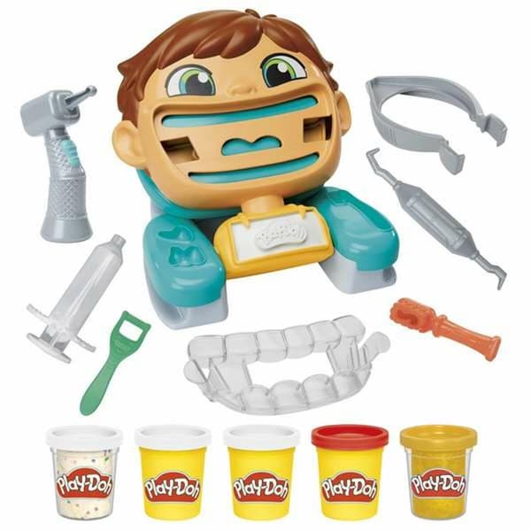 Hammaslääkärin poraus- ja täytemuovailuvahasetti Hasbro