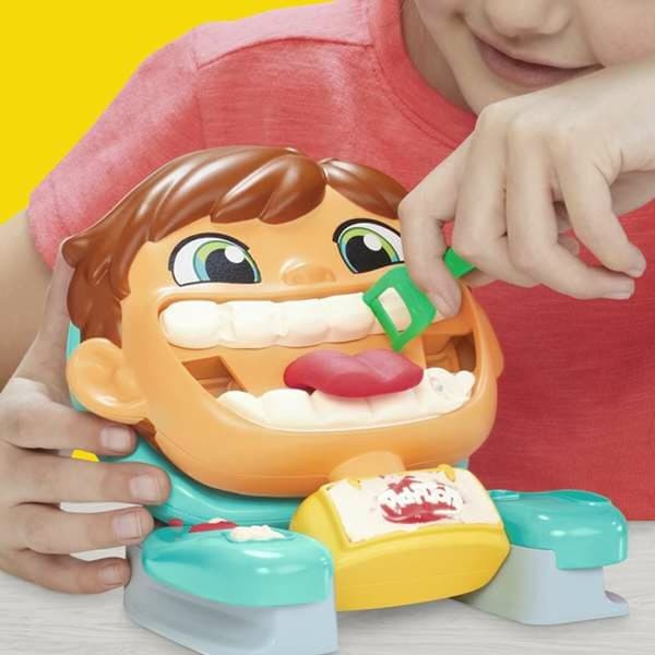 Hammaslääkärin poraus- ja täytemuovailuvahasetti Hasbro