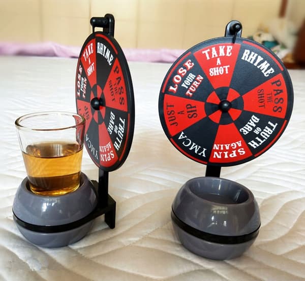 ALKOHOL ROULETTE SPIL til polterabend/bænkefest