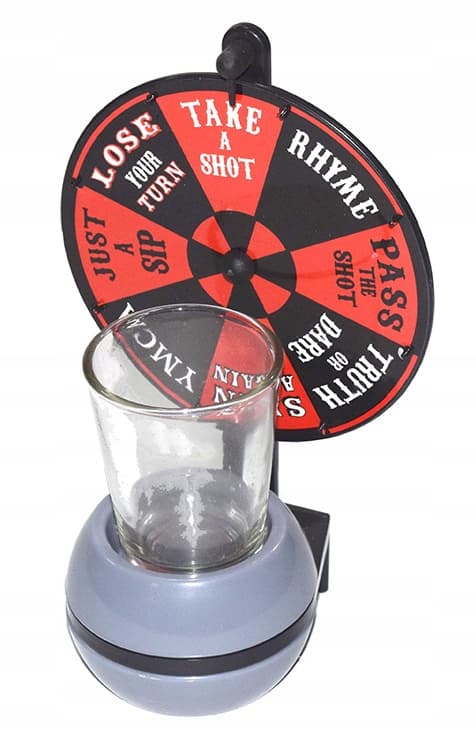 ALKOHOL ROULETTE SPIL til polterabend/bænkefest