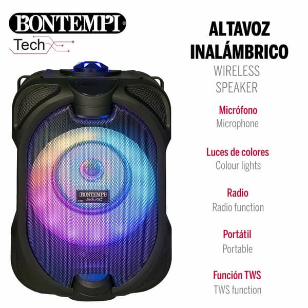Kaiutin karaokemikrofonilla Bontempi 4 osaa
