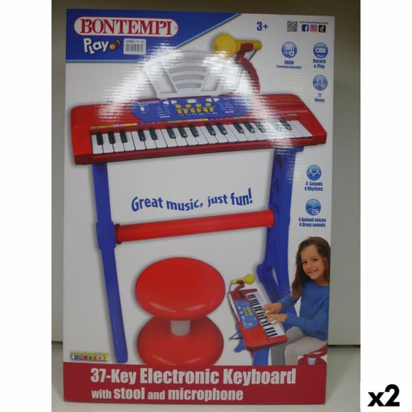 20-Key keyboard Bontempi 43 x 56 x 23 cm (2 enheder)