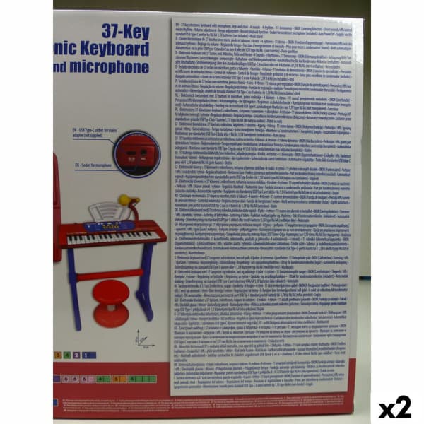 20-Key keyboard Bontempi 43 x 56 x 23 cm (2 enheder)
