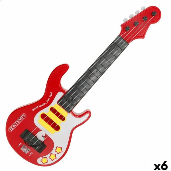 Børne Guitar Bontempi 17 x 51 x 5 cm (6 enheder)