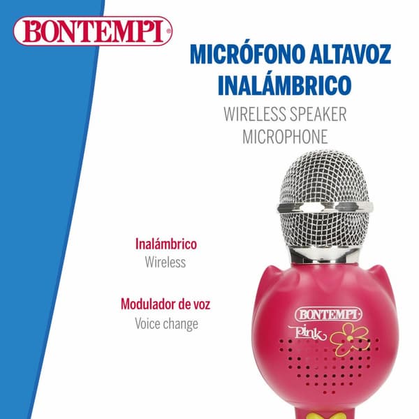 Karaokemikrofon Bontempi 6 enheder
