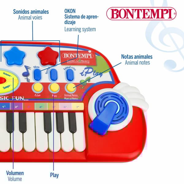 Elektrisk Piano Bontempi 38 x 18 x 17 cm (6 enheder)