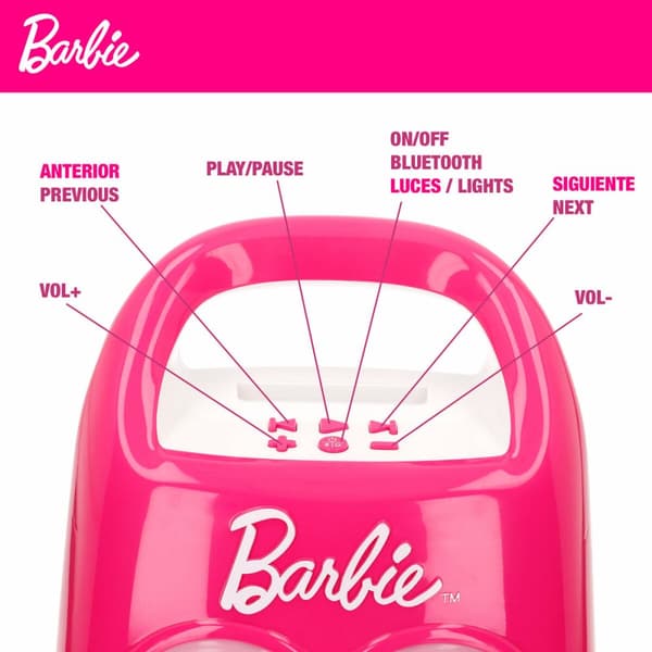 Karaokemikrofoni Barbie