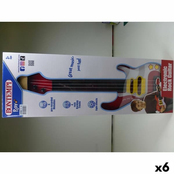 Gitarr för barn Bontempi 17 x 51 x 5 cm (6 antal)