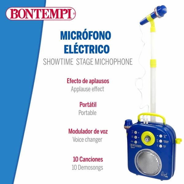 Högtalare med Karaoke Mikrofon Bontempi 2 antal