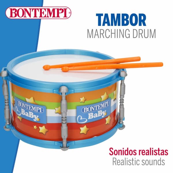 Tromme Bontempi 24 x 13 x 24 cm (6 enheder)