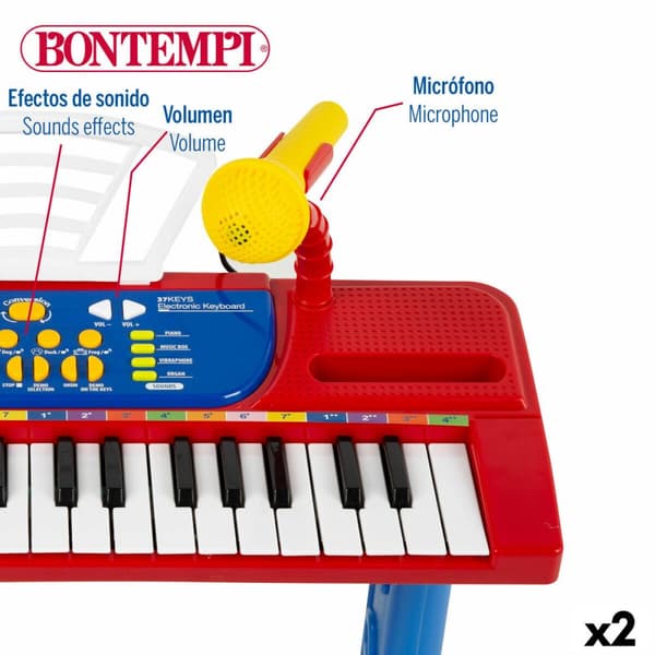 20-Key keyboard Bontempi 43 x 56 x 23 cm (2 enheder)