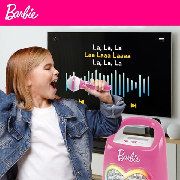 Karaokemikrofoni Barbie
