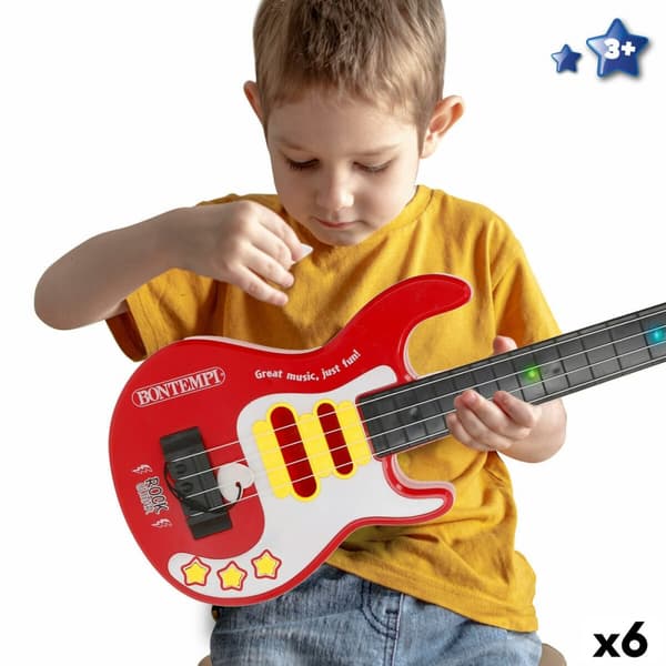 Babygitar Bontempi 17 x 51 x 5 cm (6 enheter)