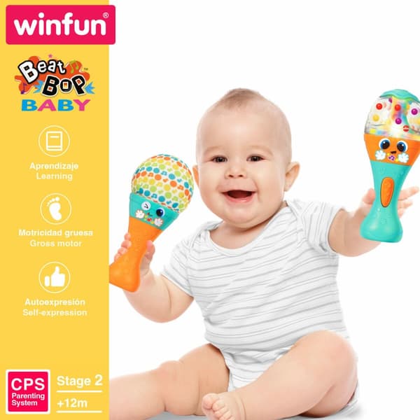 Musikalsk leke Winfun 7 x 17 x 7 cm (6 enheter)