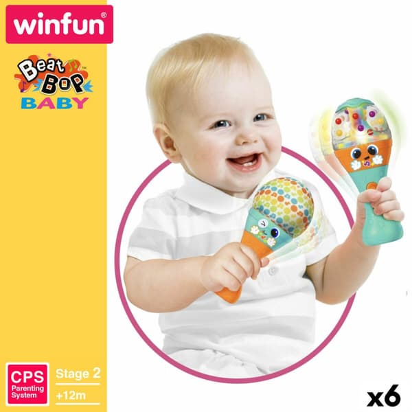 Musikalsk leke Winfun 7 x 17 x 7 cm (6 enheter)