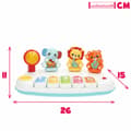 Miniatyrbilde 5 av 11: Lekepiano Winfun 26 x 11 x 15 cm (4 enheter)