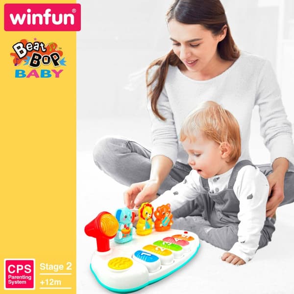 Lekepiano Winfun 26 x 11 x 15 cm (4 enheter)