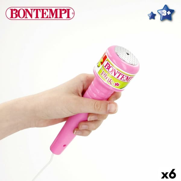 Lekemikrofon Bontempi 20 x 105 x 20 cm (6 enheter)