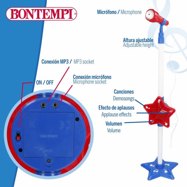 Musikalsk leke Bontempi 21 x 105 x 21 cm (6 enheter)