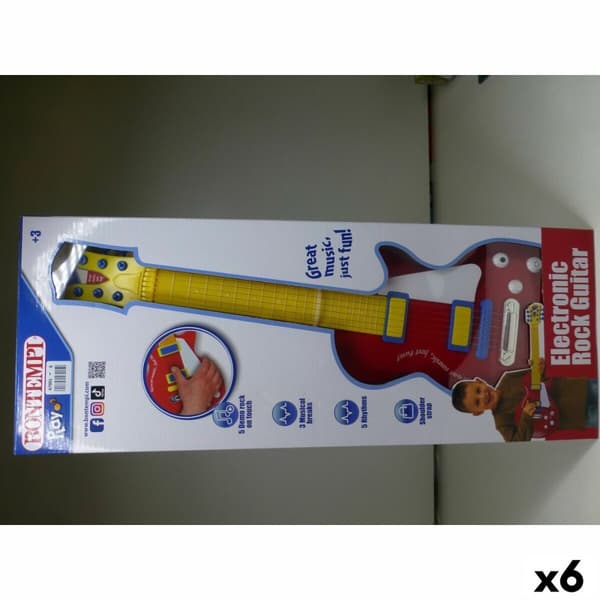 Børne Guitar Bontempi 20 x 56 x 4 cm (6 enheder)