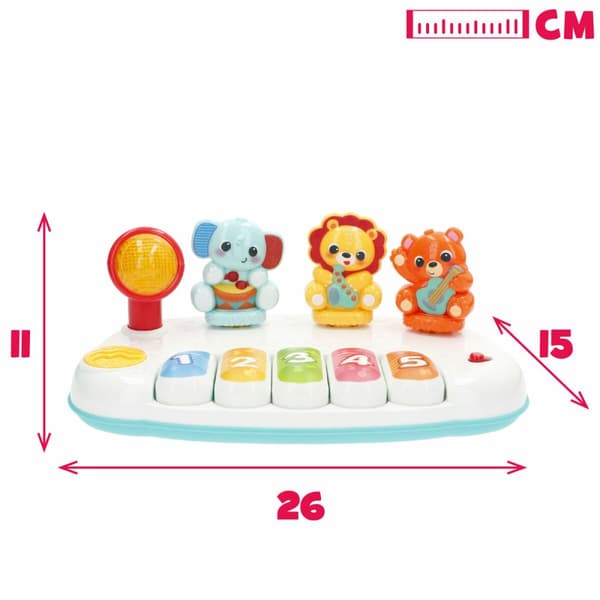 Legetøjsklaver Winfun 26 x 11 x 15 cm (4 enheder)