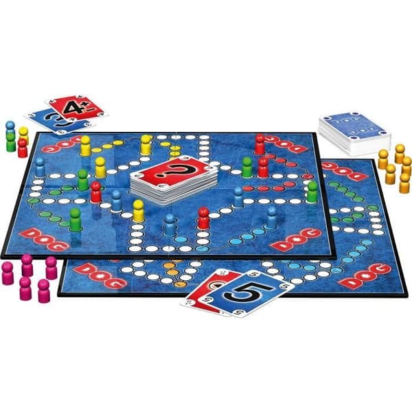 DOG - Brädspel - SCHMIDT SPIELE - Fördjupa dig i DOG-spelets fängslande värld med denna klassiska utgåva!
