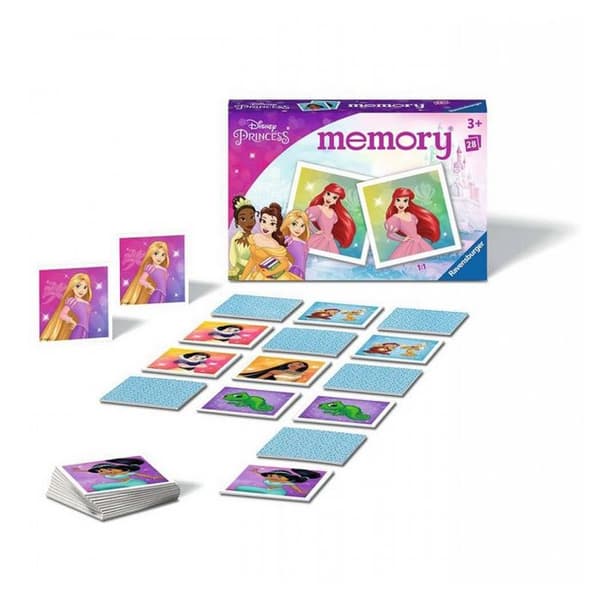 Spelkort Memory Game Disney Princesses RAVENSBURGER familjebrädspel