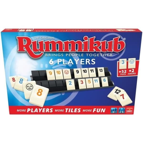 Rummikub XP brädspel - GOLIATH - Rummikub XP-modell - Blandat - Barn - 45 min - 2 spelare eller fler