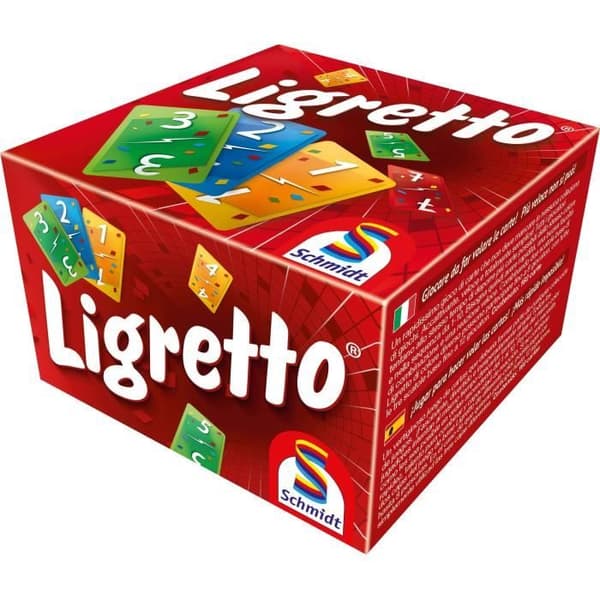 Ligretto, red - Brädspel - SCHMIDT SPIELE - Visa din hastighet och reflexer i detta dynamiska Ligretto-spel!