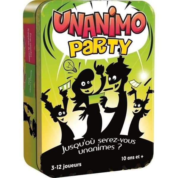 Unanimo: Party | Brädspel | Från 10 år | 3 till 12 spelare | 20 minuter | Cocktailspel