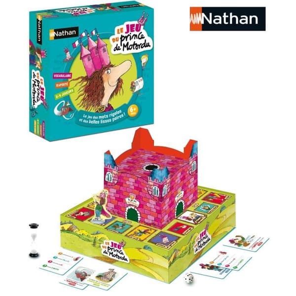 NATHAN - The Game of the Prince of Motordu - Brädspel