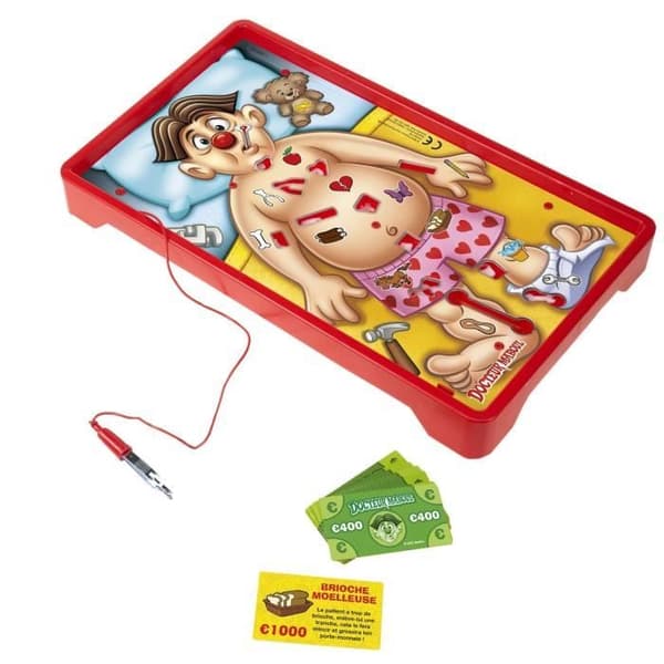 Doktor Maboul, elektroniskt brädspel med klassiska skador, roligt spel för barn, från 6 år.