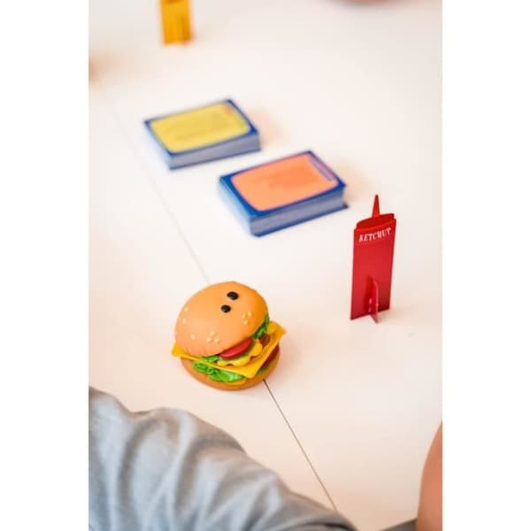 BURGER QUIZ V2 - Brädspel - DUJARDIN - Tävla i galna skämtdueller