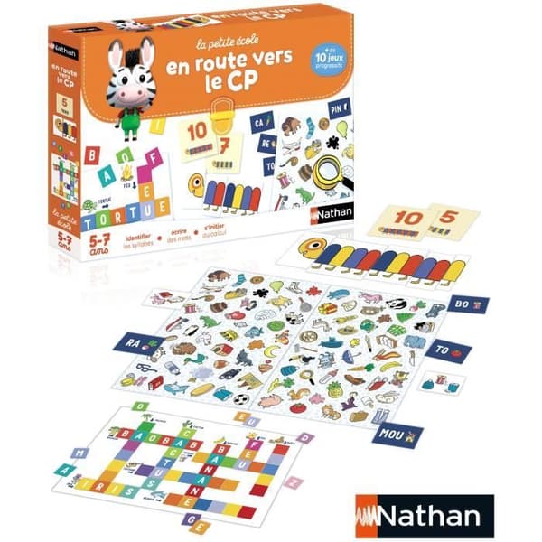 Utbildningslåda - NATHAN - Den lilla skolan - På väg till CP! - Progressiva spel - Blandat