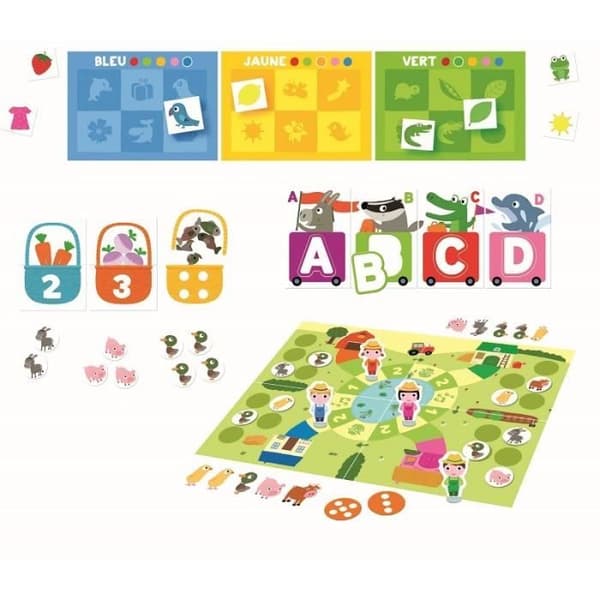 Pedagogiskt spel - NATHAN - La Petite Ecole - Mon Grand Coffret Petite Section